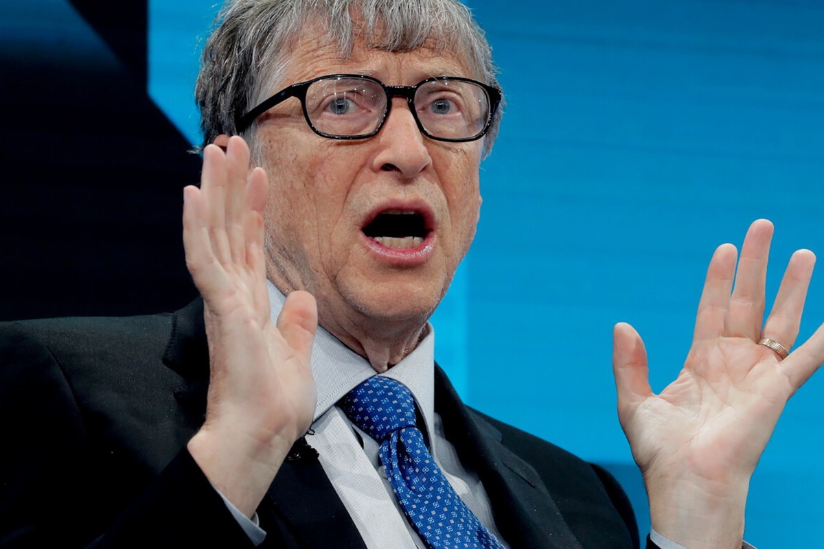 Bill Gates scioccato